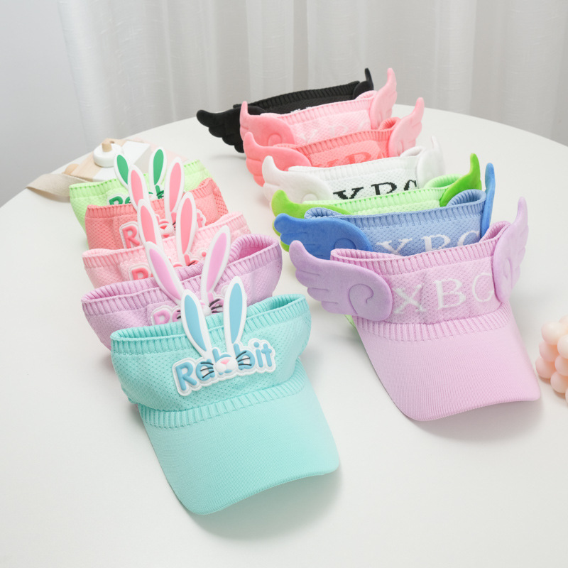 Children&#039;s Visor Cap Girls&#039; Cartoon Sun Hat Children&#039;s Summer UV Protection Big Brim Sun-Proof Baby&#039;s Sun Hat