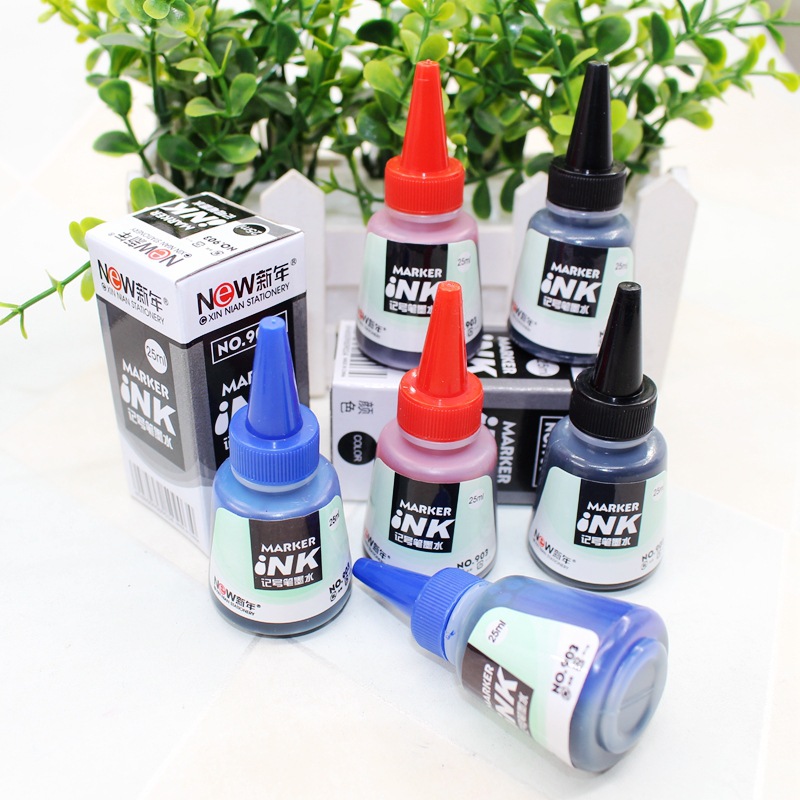 During the 903 25 ml marker ink oily red/blue/black marker refill liquid ink During the 903 25 ml marker ink oily red/blue/black marker refill liquid ink