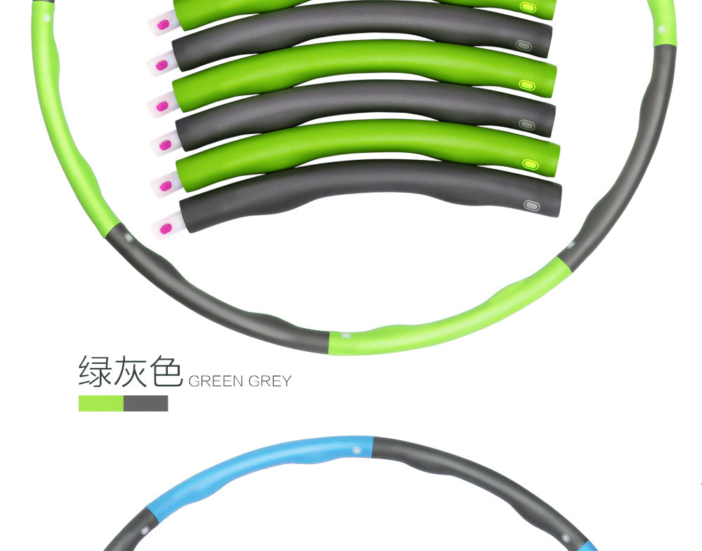 Foam Sponge Hula Hoop Weighted Hula Hoop New Hula Hoop Removable Children Adult Foam Sponge Hula Hoop Weighted Hula Hoop New Hula Hoop Removable Children Adult