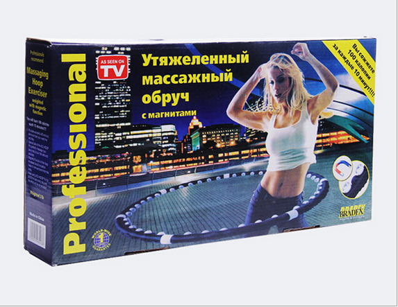Creative foreign trade TV hula hoop hula hoop seven detachable hula hoop