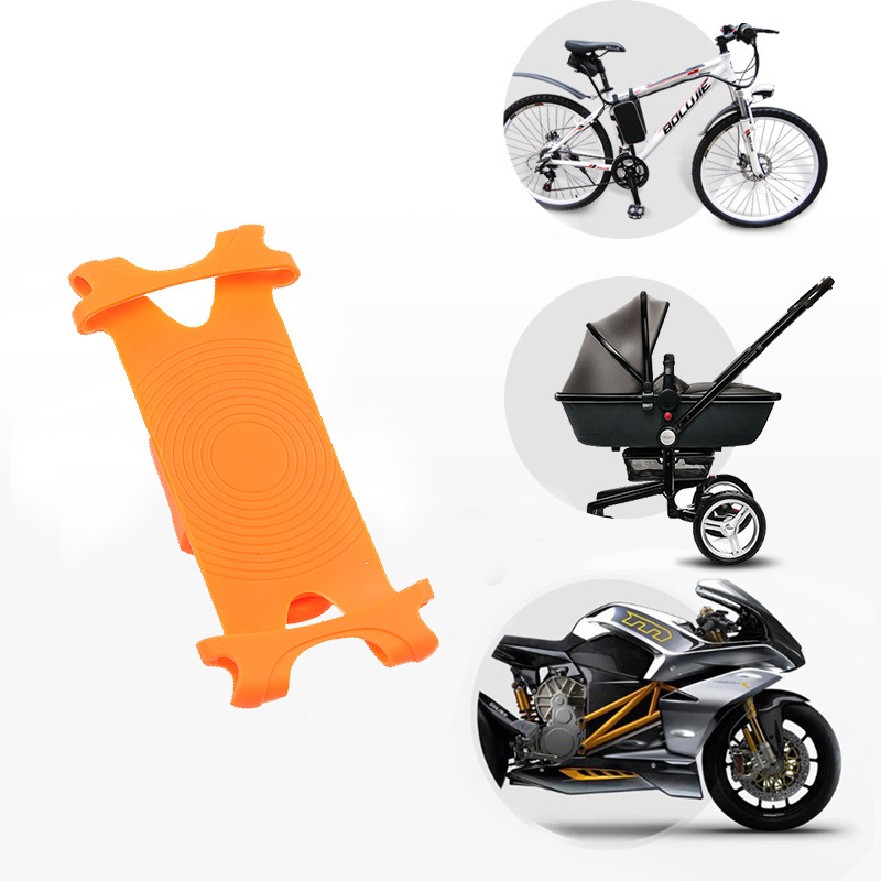 Amazon mobile phone stand bicycle shock-proof silicone outdoor mountain bike mobile phone navigation stand Amazon mobile phone stand bicycle shock-proof silicone outdoor mountain bike mobile phone navigation stand