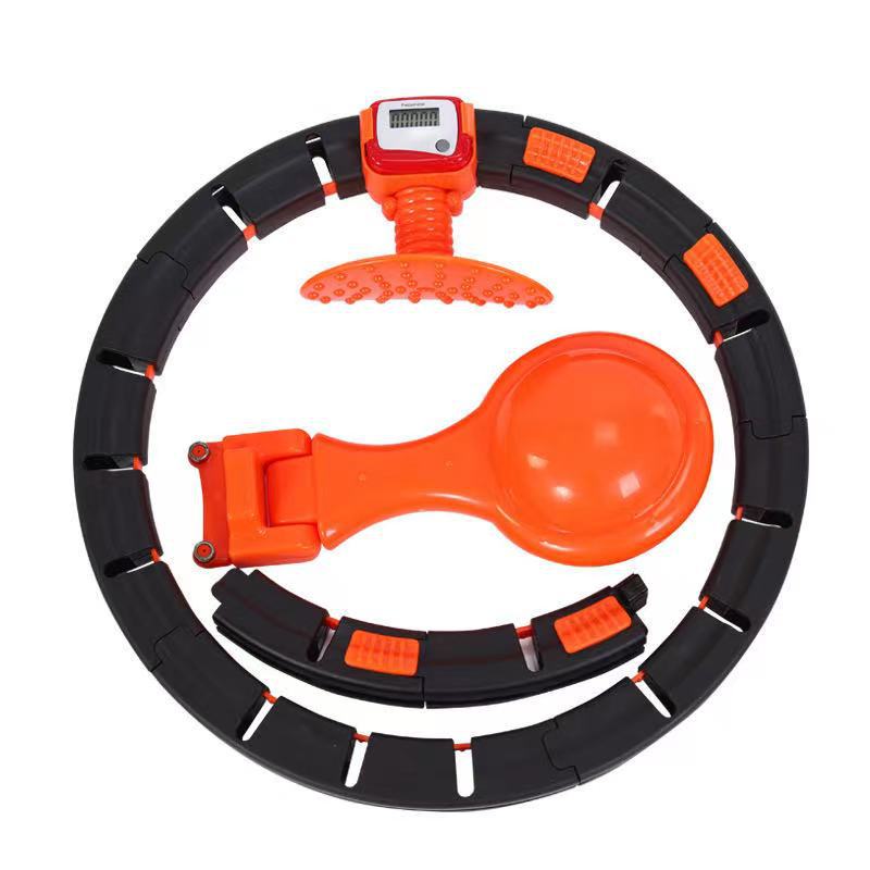Lazy Smart Hula Hoop Belly Contracting Beauty Waist Increasing Female TikTok Same Style Will Not Fall off Hula Hoop Belly Contracting Adult and Children