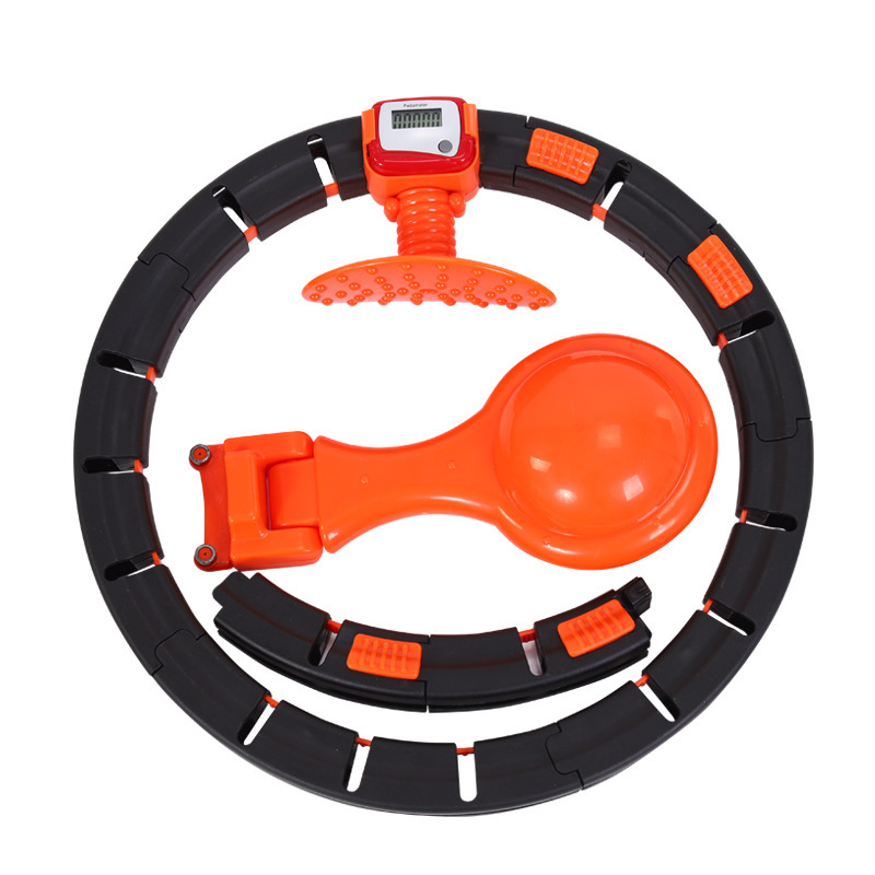 Lazy Smart Hula Hoop Belly Contracting Beauty Waist Increasing Female TikTok Same Style Will Not Fall off Hula Hoop Belly Contracting Adult and Children