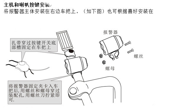 Bicycle code alarm electronic horn Bicycle decibel burglar /sd-603 Bicycle code alarm electronic horn Bicycle decibel burglar /sd-603