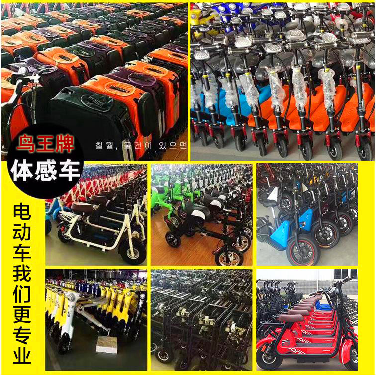 Electric bicycle adult mini folding luggage bag electric car men's and women's mini - step battery car Electric bicycle adult mini folding luggage bag electric car men's and women's mini - step battery car
