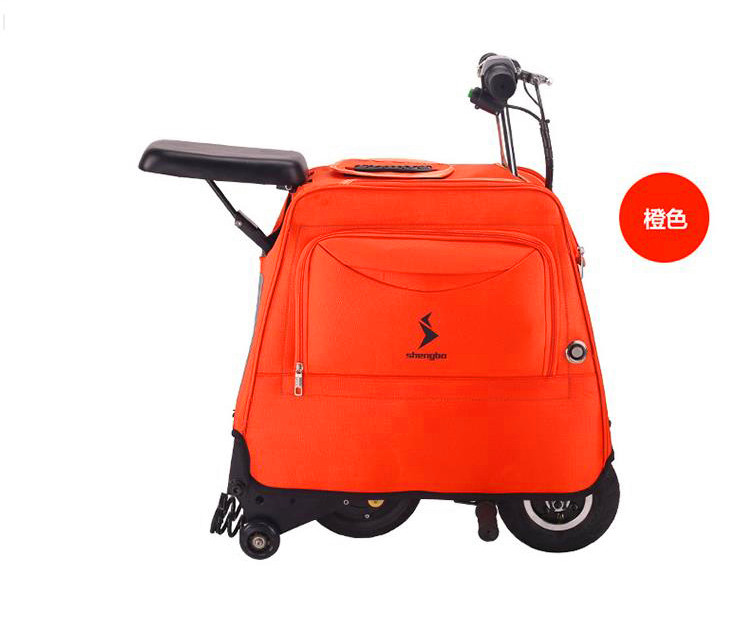 Electric bicycle adult mini folding luggage bag electric car men's and women's mini - step battery car Electric bicycle adult mini folding luggage bag electric car men's and women's mini - step battery car