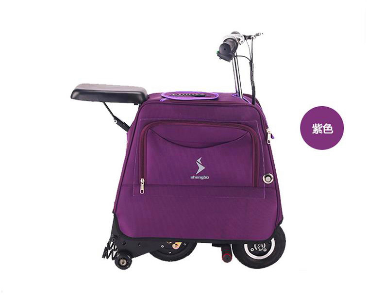Electric bicycle adult mini folding luggage bag electric car men's and women's mini - step battery car Electric bicycle adult mini folding luggage bag electric car men's and women's mini - step battery car