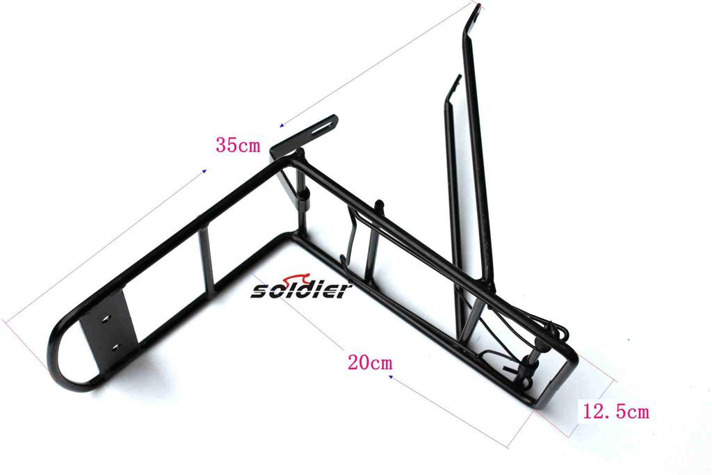 Bicycle iron shelf, front shelf, front rack/iron front shelf