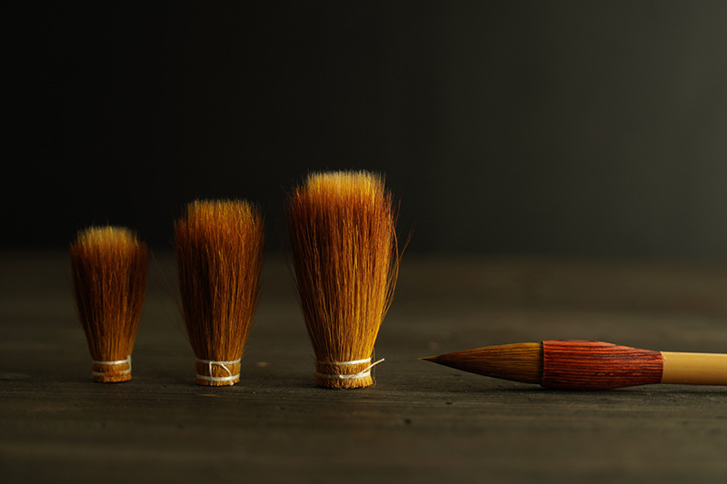 Short Hair Writing Brush Made of Weasel's Hair Adult Calligraphy Medium and Small Regular Script Set Bamboo Regular Script Semi-Cursive Script Practice Pen Wholesale Short Hair Writing Brush Made of Weasel's Hair Adult Calligraphy Medium and Small Regular Script Set Bamboo Regular Script Semi-Cursive Script Practice Pen Wholesale