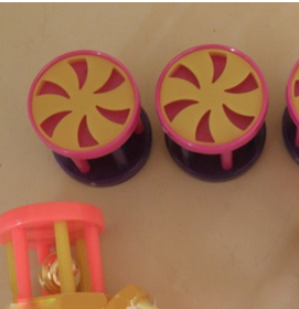 Plastic Cat Toys,Plastic Rugby ball  Pet Toys