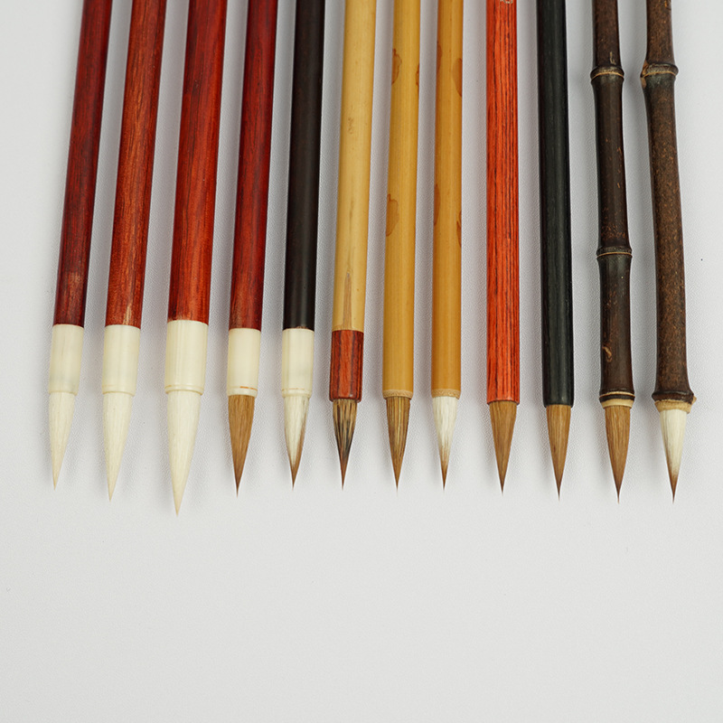 Adult Pure Weasel 'S Hair Mixed Hair Writing Brush Regular Script In Small Characters Writing Brush Beginner Calligraphy Writing Brush Painting Hand Drawn Watercolor Pens Set Wholesale Adult Pure Weasel 'S Hair Mixed Hair Writing Brush Regular Script In Small Characters Writing Brush Beginner Calligraphy Writing Brush Painting Hand Drawn Watercolor Pens Set Wholesale