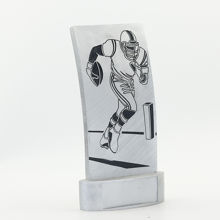 New resin rugby cup, person trophy, metal medal, custom factory direct selling crafts 5356