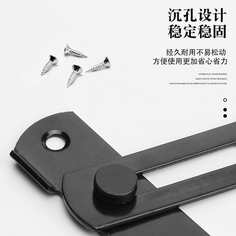 Thickened Stainless Steel Door Latch Safety Bolt Sliding Door Flat Buckle Latch Anti-Theft Clasp Lock Hardware Wholesale