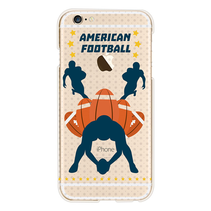 IPhone6 mobile phone shell creative apple 6/6s Rugby transparent protective cover