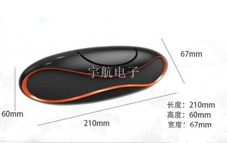 New rugby Bluetooth speakers popular popular factory direct card / TF card / wireless