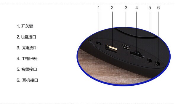 Creative sound card speakers outdoor sports rugby Bluetooth Speaker Subwoofer speakers