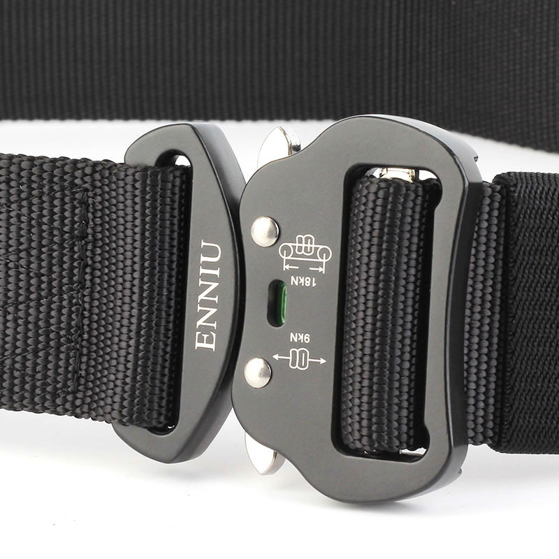 Aviation Aluminium Buckle 4.3 Bead Rescue Drop Safety Nylon Waistband Men's Outdoor Tactics Military Training Belt