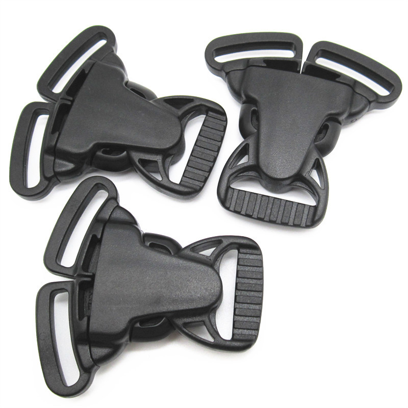 Taobao Live Broadcast Bullhead Release Buckle 2.5cm Multifunctional Plastic Rotating Release Buckle Accessories Backpack Safety Adjustable Buckle