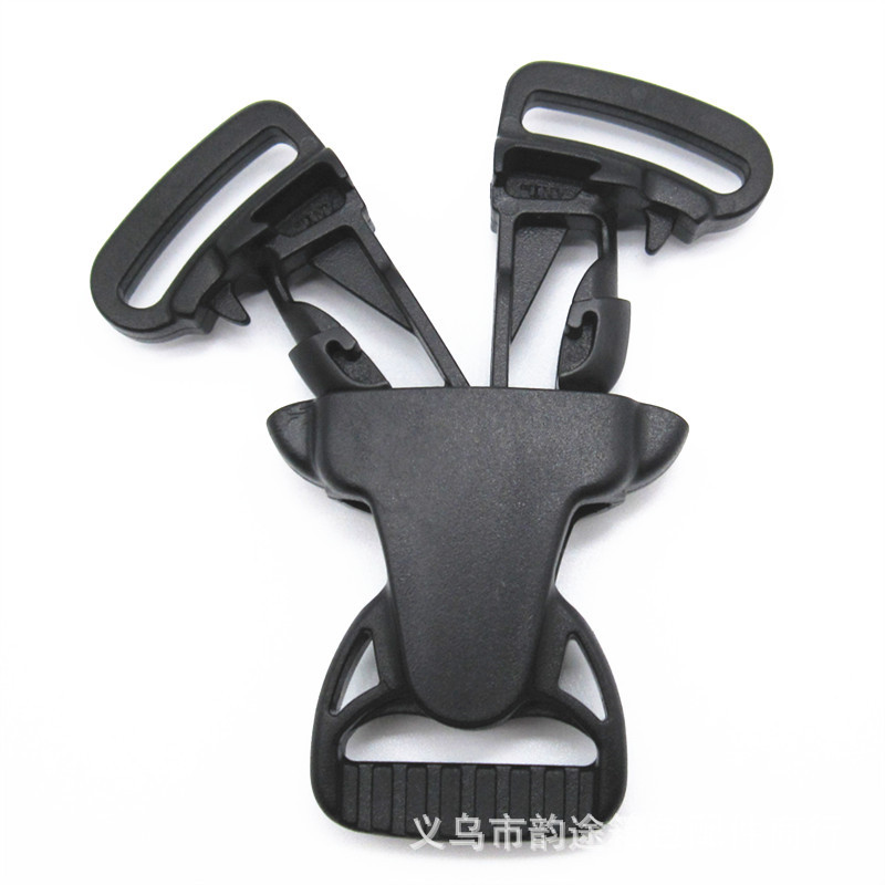 Taobao Live Broadcast Bullhead Release Buckle 2.5cm Multifunctional Plastic Rotating Release Buckle Accessories Backpack Safety Adjustable Buckle