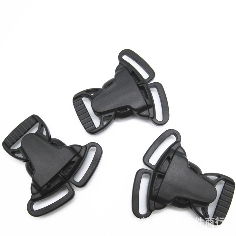 Taobao Live Broadcast Bullhead Release Buckle 2.5cm Multifunctional Plastic Rotating Release Buckle Accessories Backpack Safety Adjustable Buckle