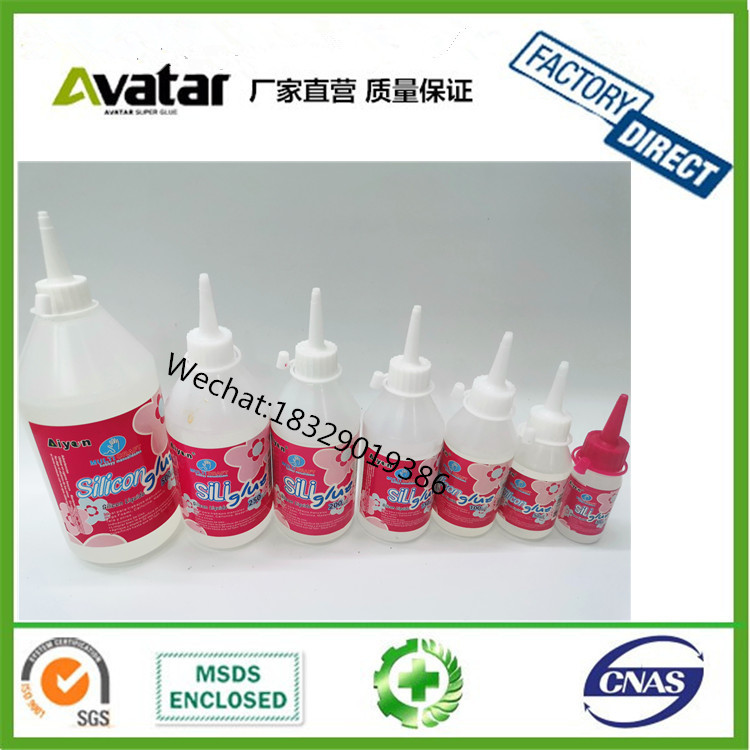 AIYON clear Liquid Silicone Glue For Metal To Fabric  diy glue sili glue with best price 
