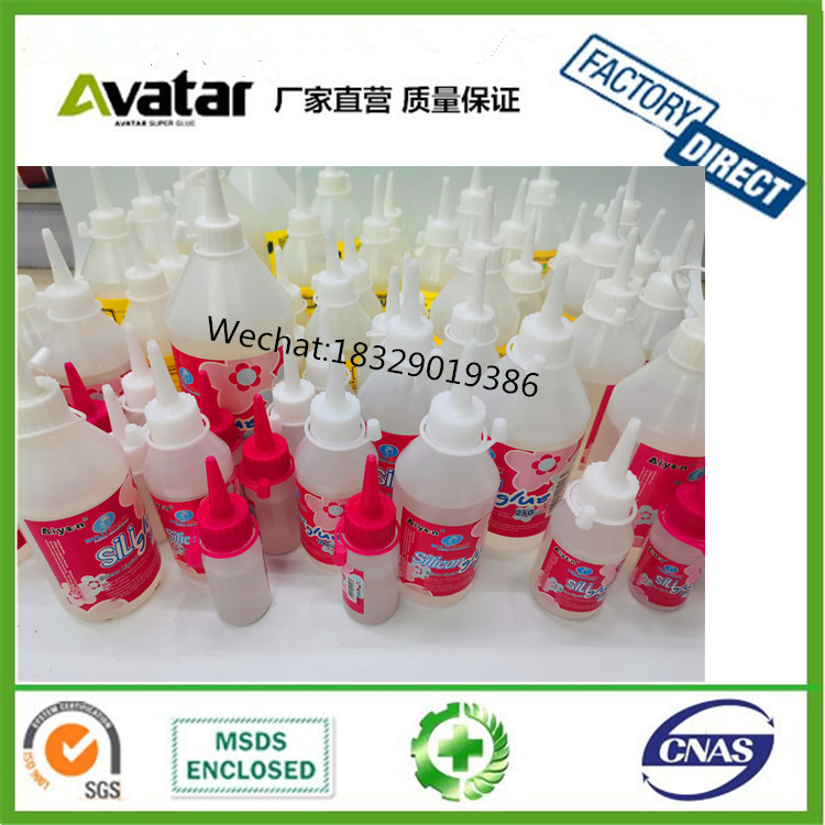 AIYON clear Liquid Silicone Glue For Metal To Fabric  diy glue sili glue with best price 