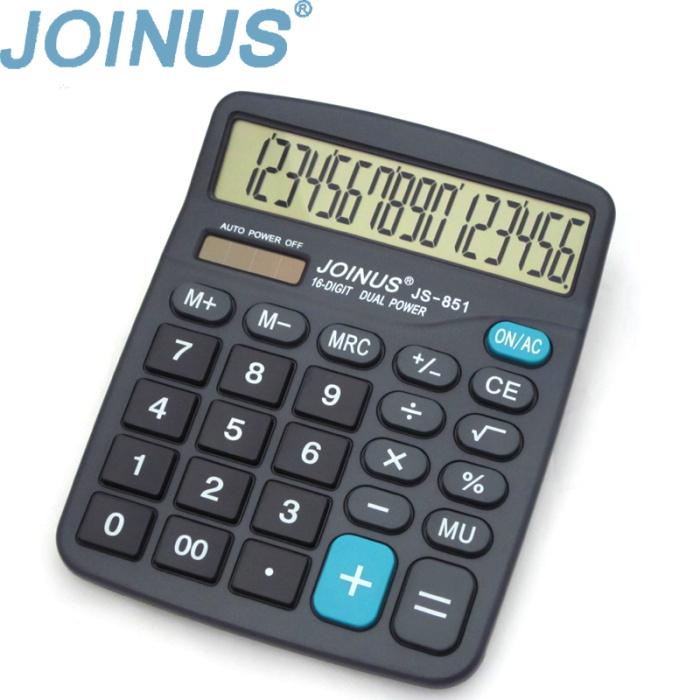 JOINUS Chung Cheng solar calculator JS-851 16 bit