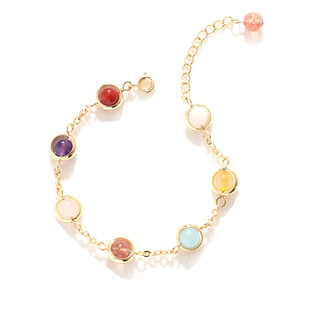 Badu Hetian Jade Beads Necklace Female Safety Buckle Pendant Clavicle Chain Jade Niche Design Ins Cold Wind Gift