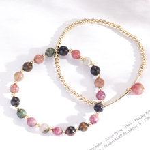 Badu Hetian Jade Beads Necklace Female Safety Buckle Pendant Clavicle Chain Jade Niche Design Ins Cold Wind Gift