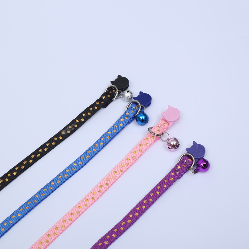 Bell Nylon XINGX Ribbon Safety Buckle Patch Cat Dog Collar Factory Direct Sales Pet Supplies in Stock Wholesale