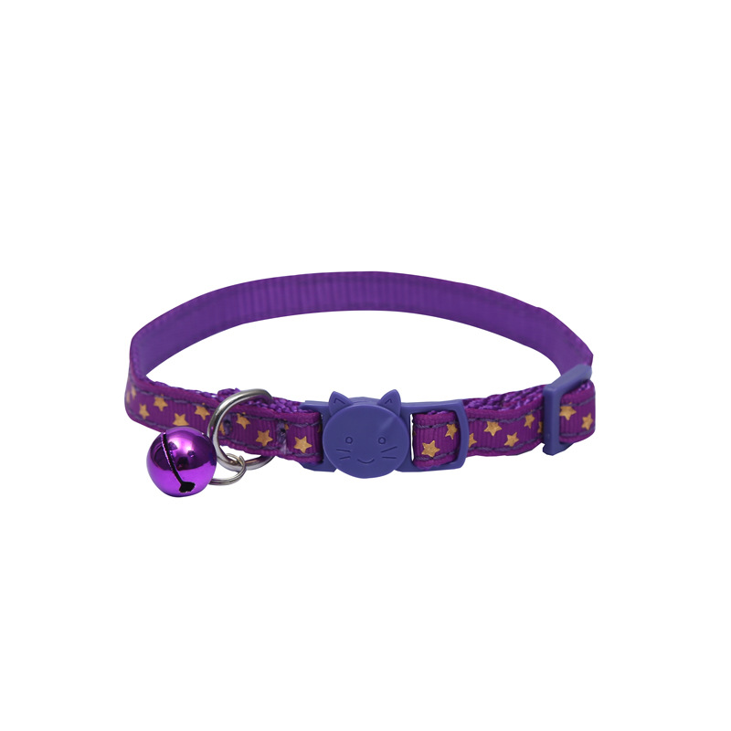 Bell Nylon XINGX Ribbon Safety Buckle Patch Cat Dog Collar Factory Direct Sales Pet Supplies in Stock Wholesale
