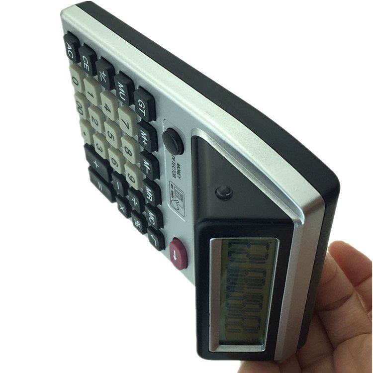 Karuida Kairoda Dual Screen Dual Display with Money Detector Lamp Calculator KK-8101-12