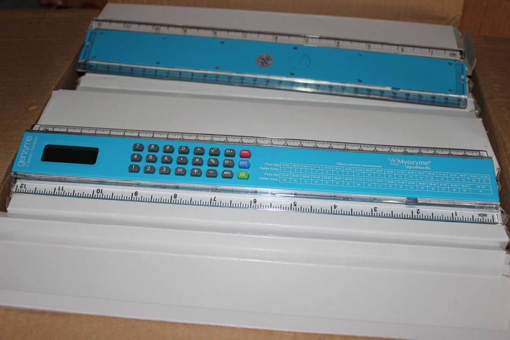 Spot js-6969 30CM linear calculator electronic calculator ruler calculator advertising calculator