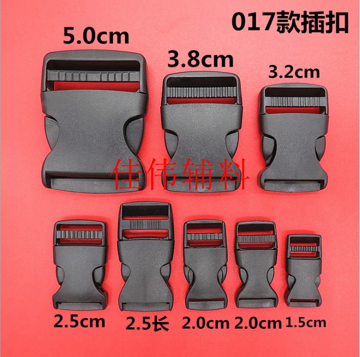 Manufacturers Supply Plastic Buckle Buckle Luggage Accessories Safety Buckle Backpack Buckle