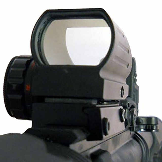 Hunting Optics 1x22x33 Compact Reflex Red Green Dot Sight scope 4 Reticle Sight for 