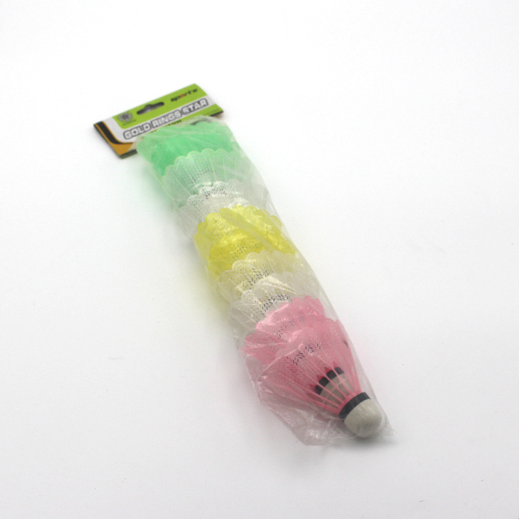 6 OPP bag color plastic foam head badminton factory direct sale wholesale 6 OPP bag color plastic foam head badminton factory direct sale wholesale