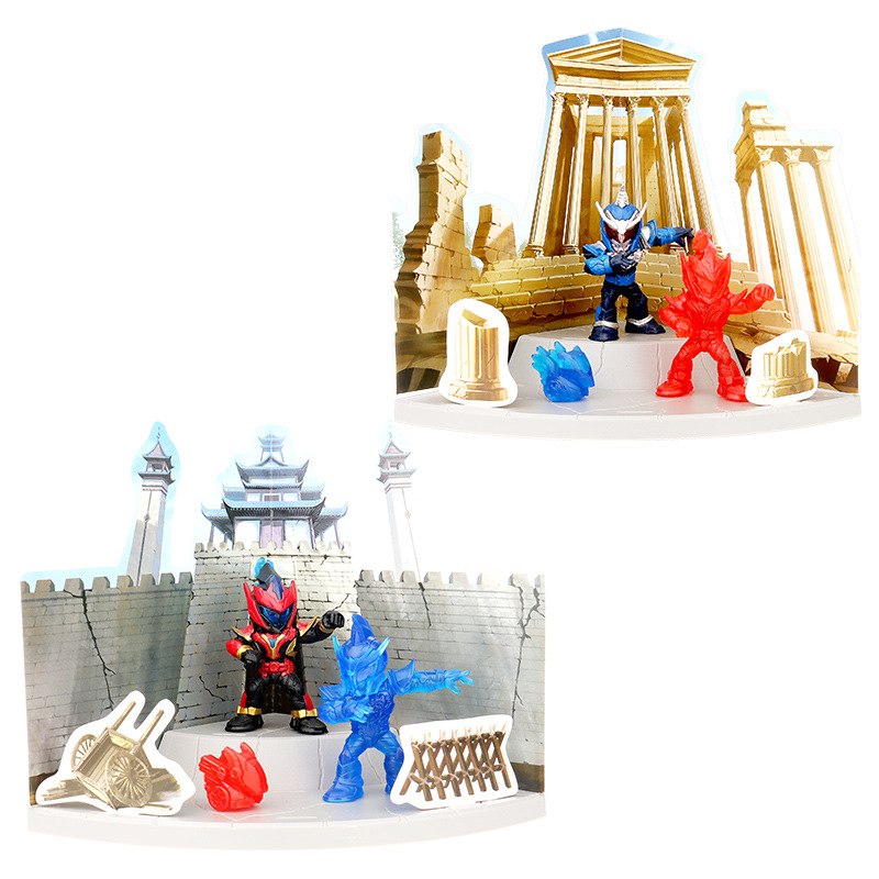 Auldey Kai Armor Warrior Hunting Kai Chan Toy Scene Suit Garage Kit Doll Model Doll Horse Handsome Eagle Handsome