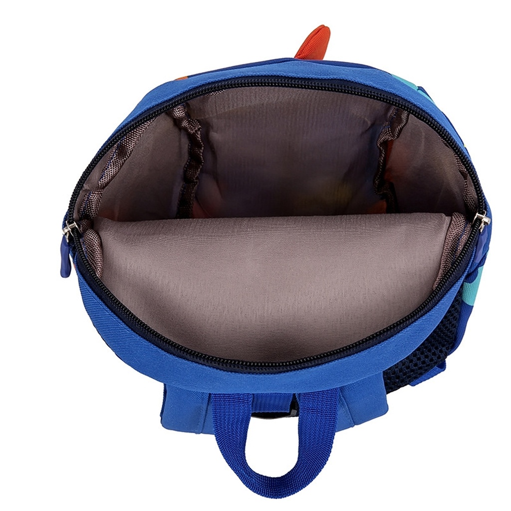 New Anti-Lost Children Backpack Three-Dimensional Dinosaur with Safety Buckle Children's Backpack Kindergarten Children's Schoolbag