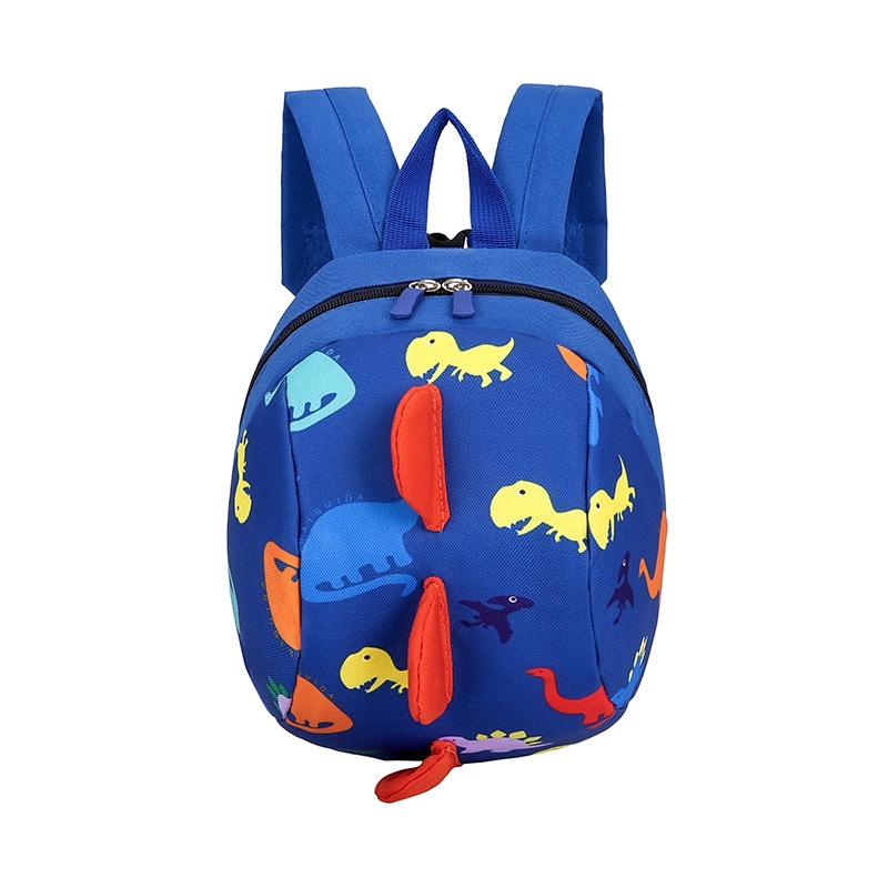 New Anti-Lost Children Backpack Three-Dimensional Dinosaur with Safety Buckle Children&#039;s Backpack Kindergarten Children&#039;s Schoolbag