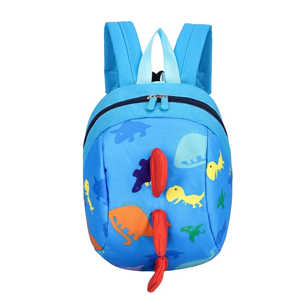 New Anti-Lost Children Backpack Three-Dimensional Dinosaur with Safety Buckle Children's Backpack Kindergarten Children's Schoolbag