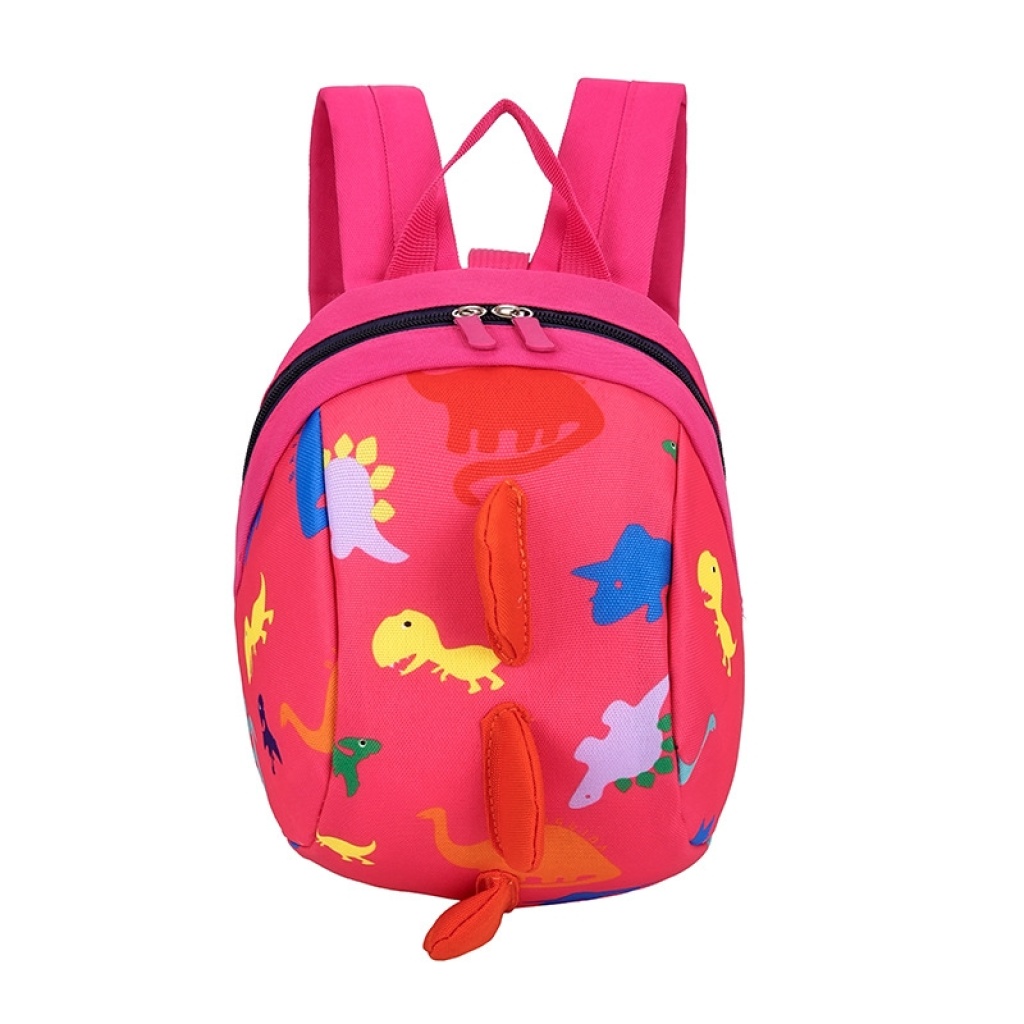 New Anti-Lost Children Backpack Three-Dimensional Dinosaur with Safety Buckle Children's Backpack Kindergarten Children's Schoolbag