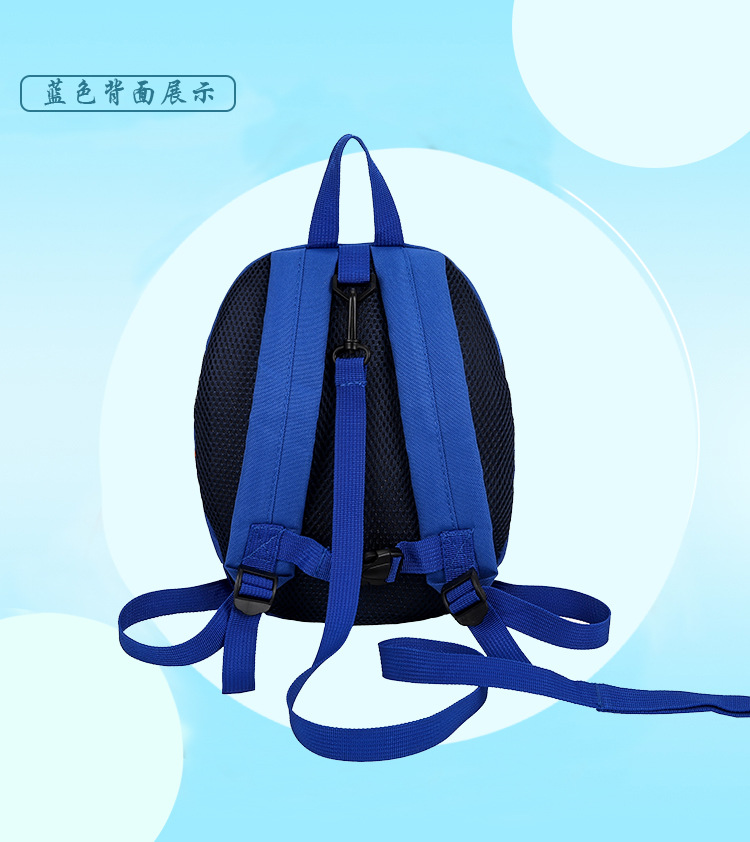 New Anti-Lost Children Backpack Three-Dimensional Dinosaur with Safety Buckle Children's Backpack Kindergarten Children's Schoolbag