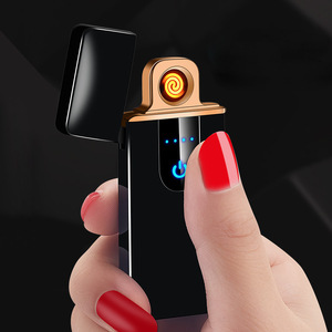 Arc Charging Lighter Outdoor Portable Waterproof Windproof Cigarette Lighter Creative Personality Belt Safety Buckle