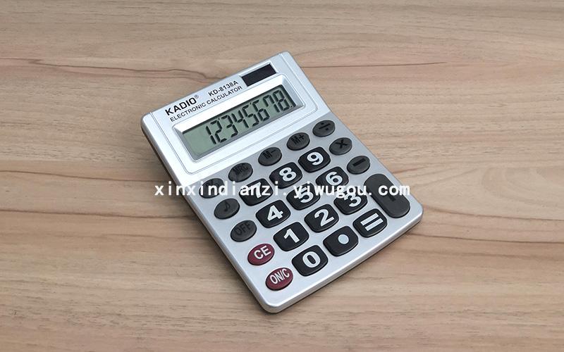 KADIO 8138A medium desktop calculator office calculator LOGO custom calculator