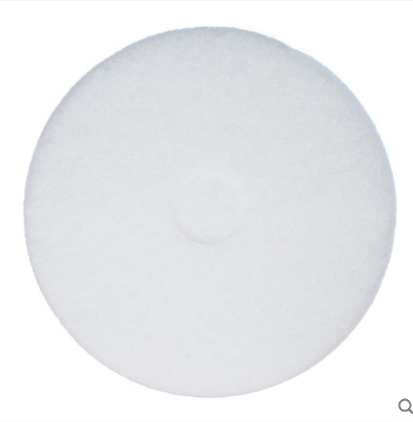Brush floor machine white baijie pad accessories genuine 17 inch polishing pad white washing machine grinding pad wax