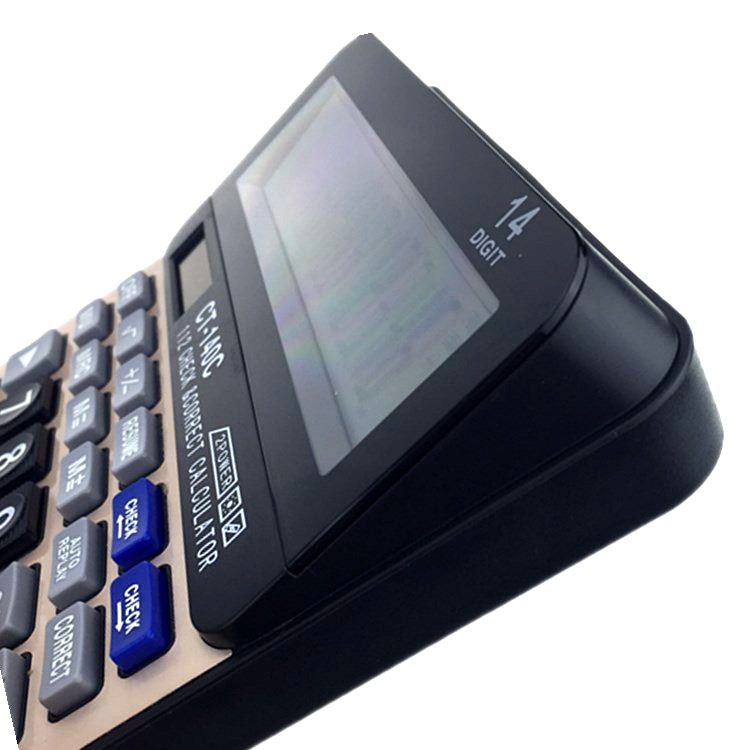 High-End Calculator CT-140c Duplicate Supply Solar Belt Battery Office Calculator