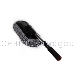 Remove flat head telescopic wax wax wax wax Nano-fiber Duster brush Remove flat head telescopic wax wax wax wax Nano-fiber Duster brush
