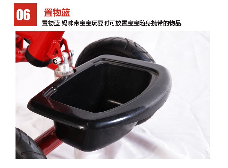 Factory Direct Sales Children's Three-Wheeled Trolley Baby Child Bicycle with Umbrella Canopy Rear Storage Basket Children's Toy Car Factory Direct Sales Children's Three-Wheeled Trolley Baby Child Bicycle with Umbrella Canopy Rear Storage Basket Children's Toy Car