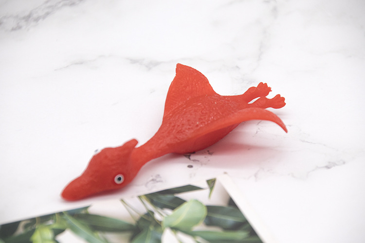 Finger Flipping Dinosaur Toy TPR Soft Rubber Dinosaur Launch Slingshot Finger Flipping Turkey Factory Direct Sales Finger Flipping Dinosaur Toy TPR Soft Rubber Dinosaur Launch Slingshot Finger Flipping Turkey Factory Direct Sales