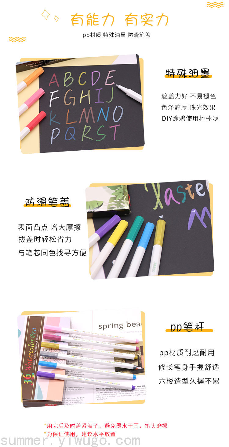 Brush Watercolor Pen Crayon Wax Stick Painting Tool Set Kindergarten School Supplies Drawing Set Brush Watercolor Pen Crayon Wax Stick Painting Tool Set Kindergarten School Supplies Drawing Set